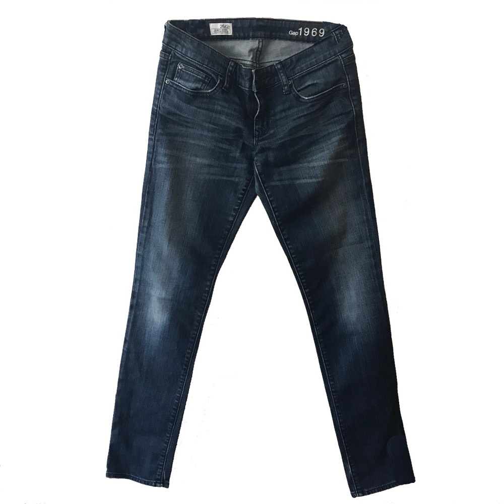 GAP 1969 WOMEN'S HIGH RISE SKINNY JEANS SIZE 26/2r